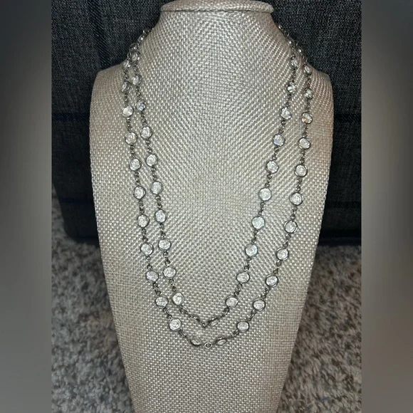 Touchstone Crystal Chanelle Crystal Necklace - Picture 2 of 5